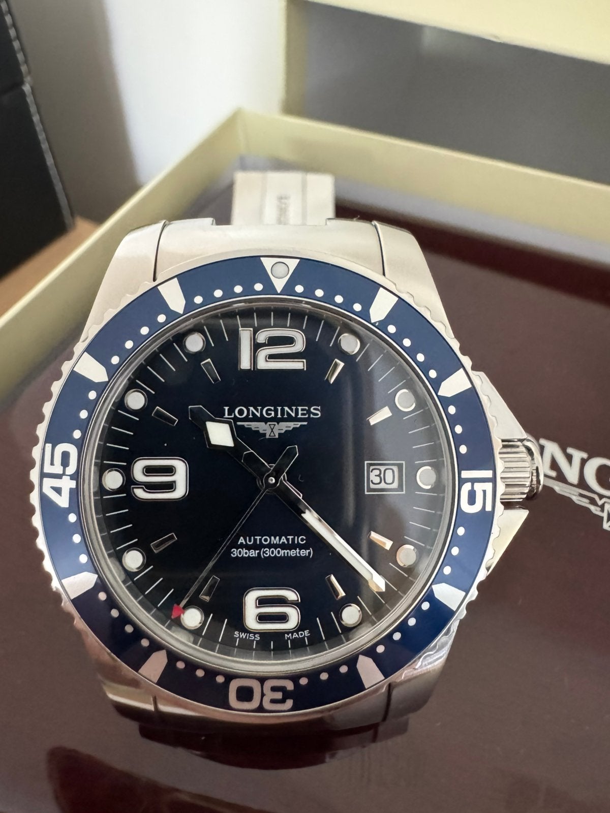 Longines hydroconquest, Overige merken, Staal, Staal, Polshorloge