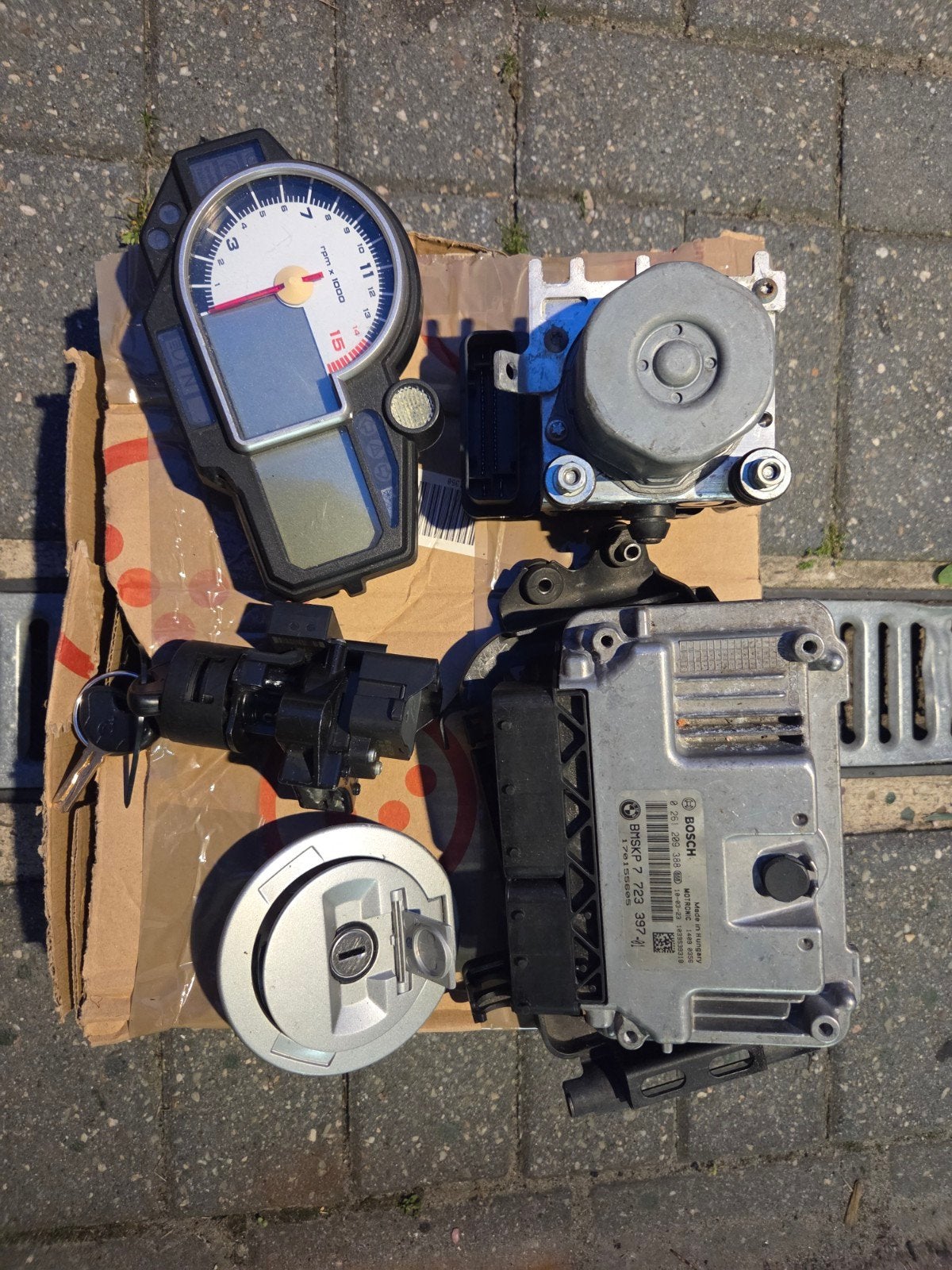 Bmw s1000rr k46  contactslot set, Ophalen of Verzenden
