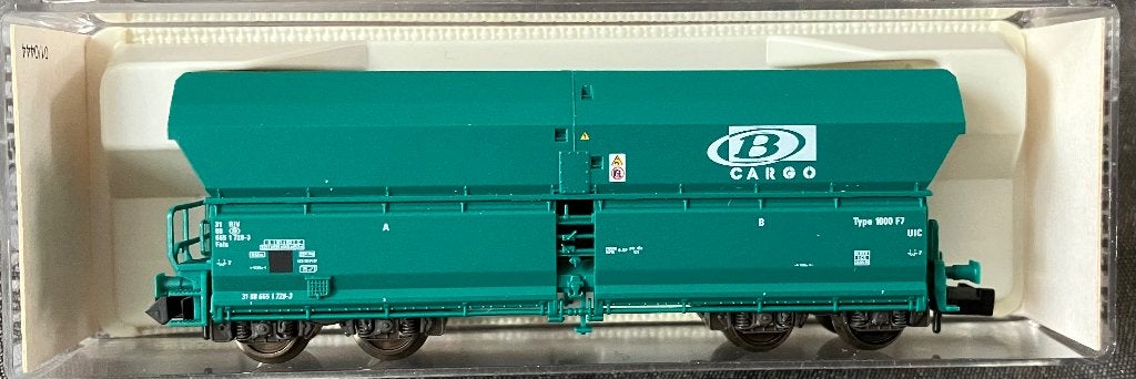 Fleischmann 938523 4-assige B-CARGO erts/kolenwagen kk, Gelijkstroom, Fleischmann, Ophalen of Verzenden, Analoog