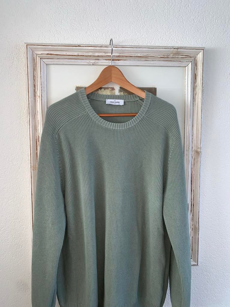 Gran Sasso Heren Trui - Maat 54, Kleding | Heren, Ophalen of Verzenden, Zo goed als nieuw, Maat 52/54 (L), Groen