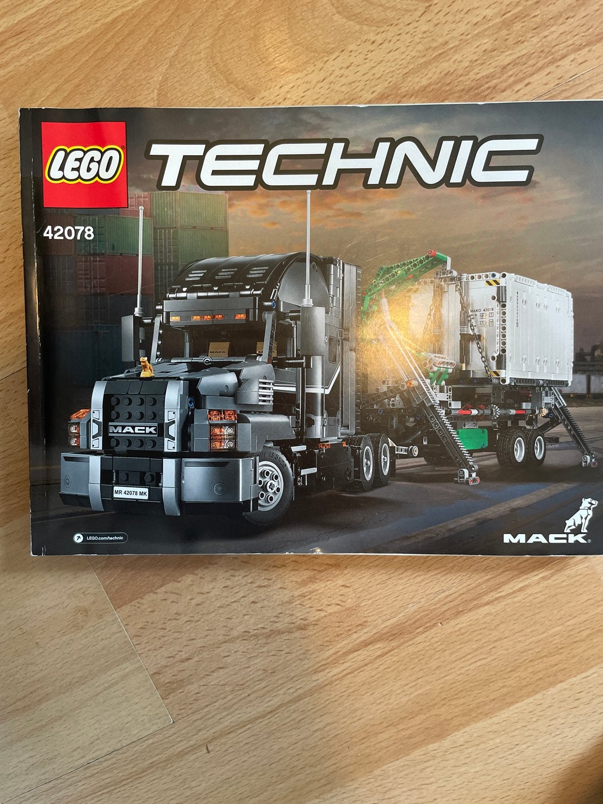 Lego Technic 42078 Mack Anthem vrachtwagen, Gebruikt, Lego, Ophalen of Verzenden, Complete set
