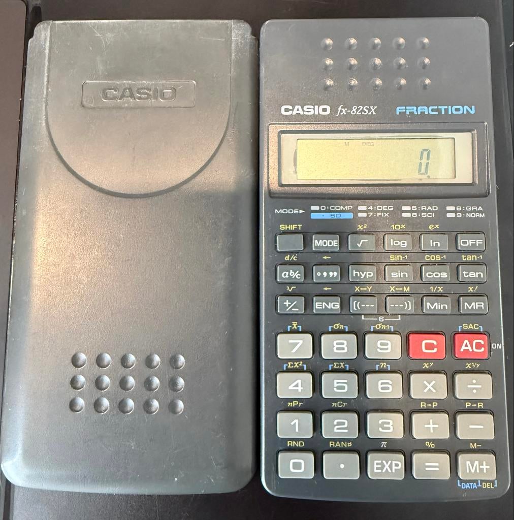 Casio fx-82SX , gebruikt , nieuwe batterijen, Diversen, Rekenmachines, Ophalen of Verzenden, Grafische rekenmachine, Gebruikt