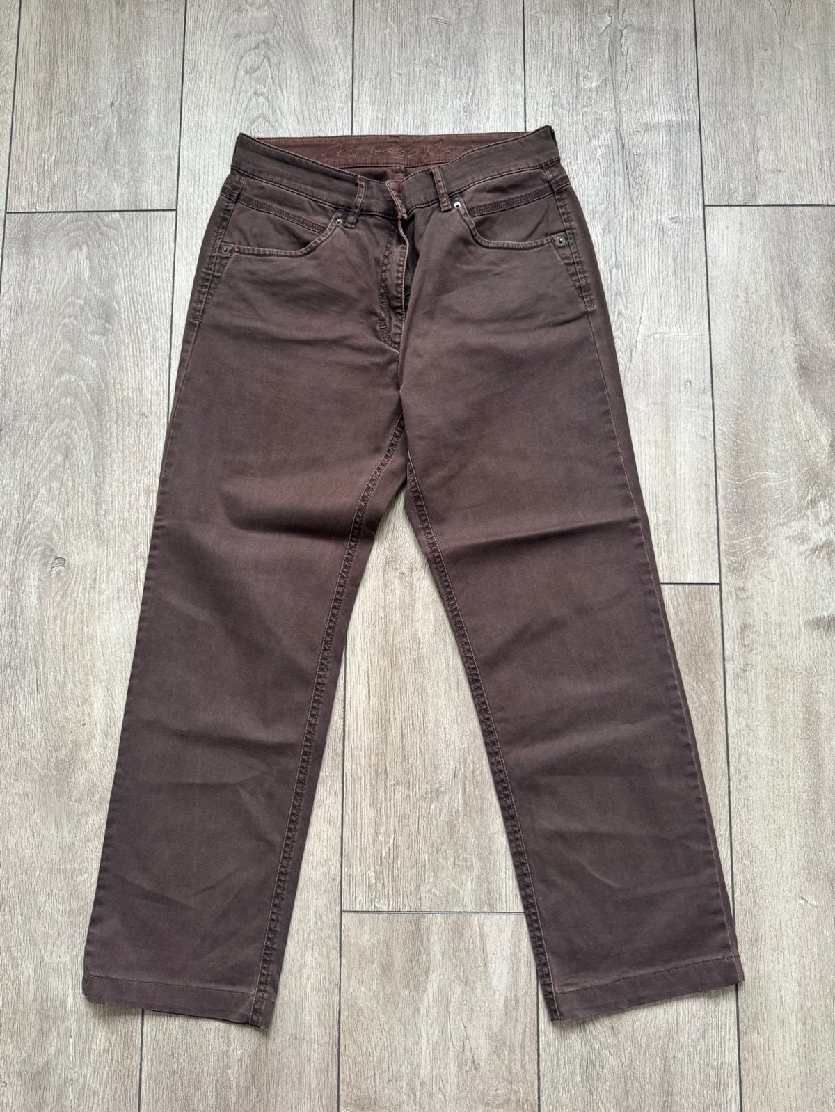 Bruine broek van Zerres, maat 38, Maat 38/40 (M), Bruin, Ophalen of Verzenden, Zo goed als nieuw