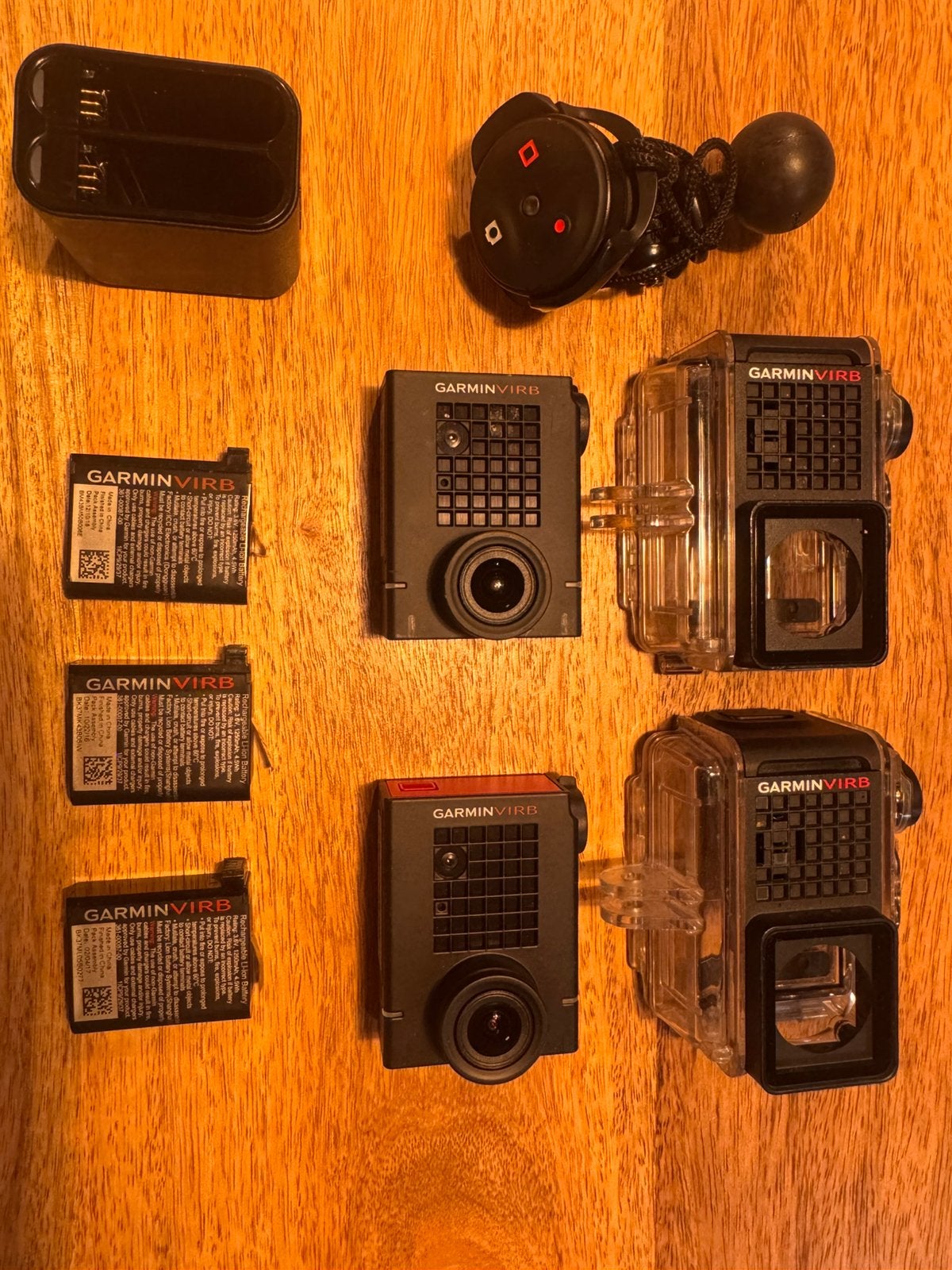 Garmin VIRB Actiecamera Set met Accessoires, Ophalen of Verzenden, Gebruikt