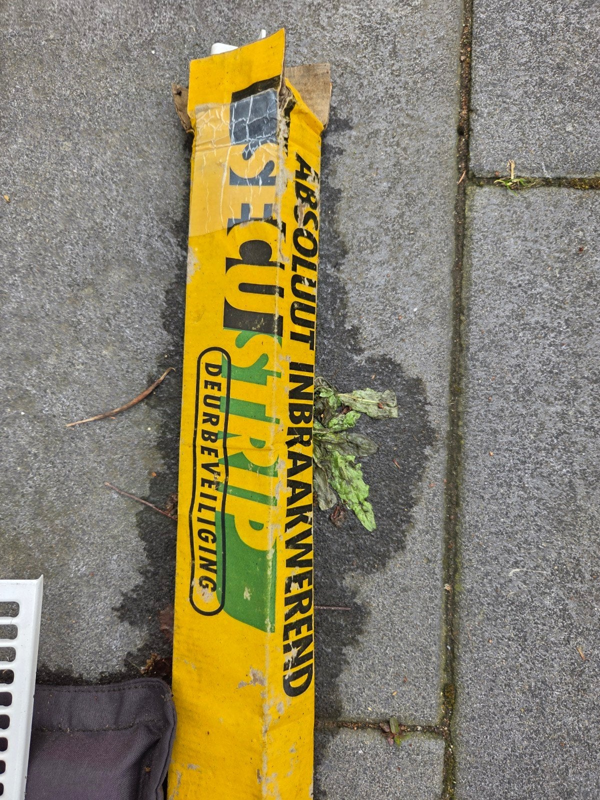 Secustrip Deurbeveiliging Wit Epoxy - Inbraakwerend, Verzenden