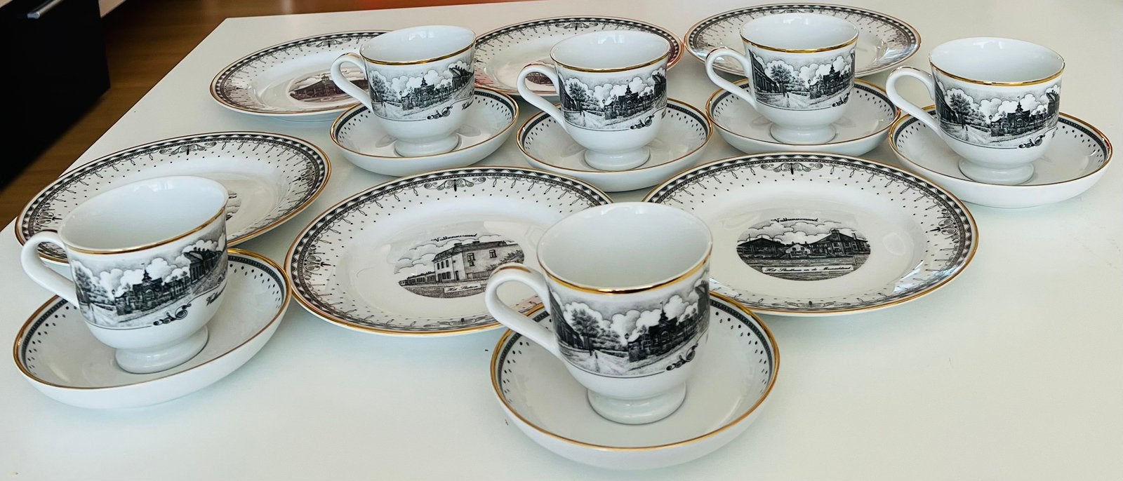 Thee of koffieset voor 6 personen Valkenswaard Nederland, Ophalen of Verzenden