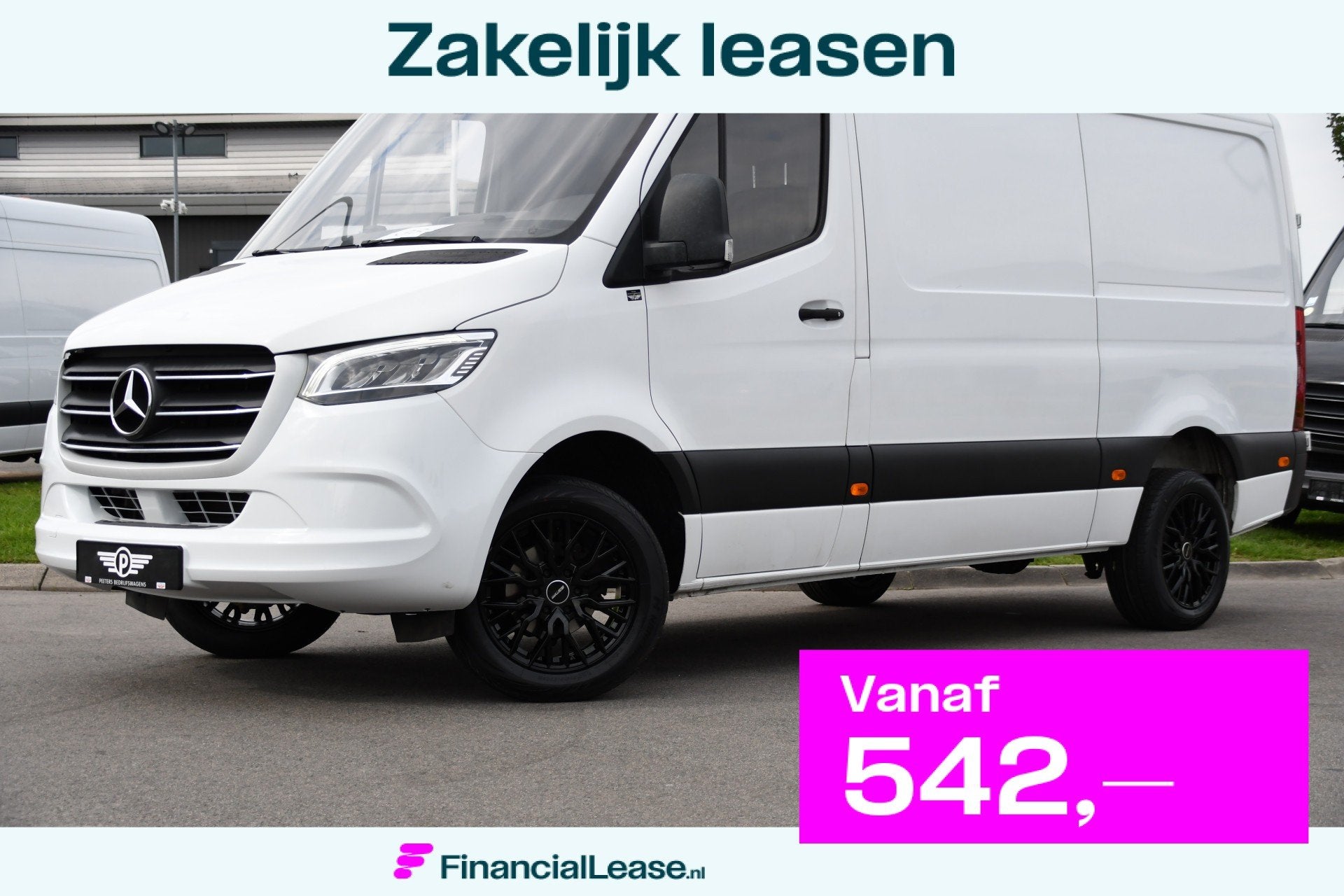 Mercedes-Benz Sprinter 319 1.9 CDI L2H1 RWD PB Edition Camer, Automaat, Gebruikt, Wit, Mercedes-Benz