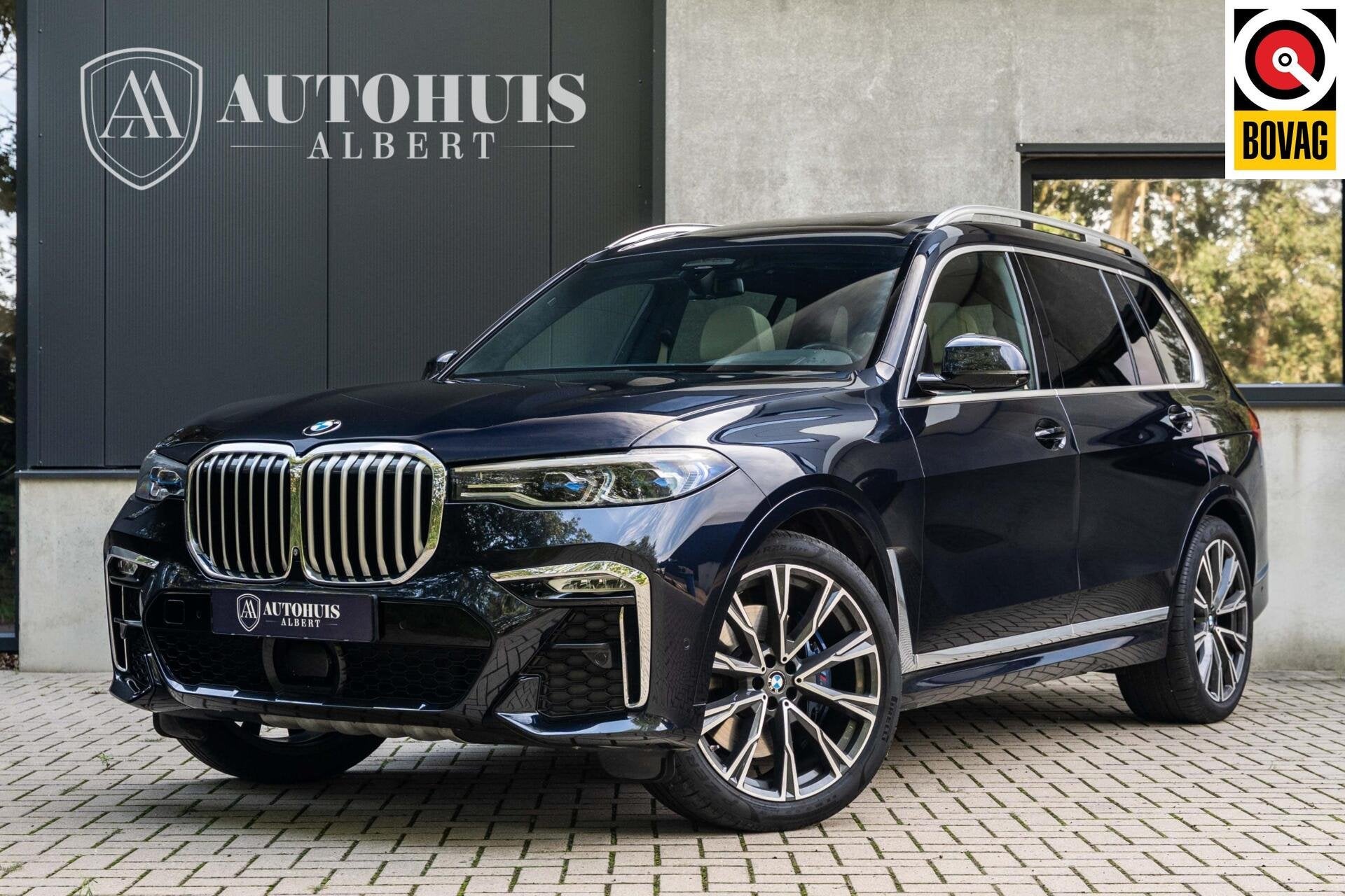 BMW X7 xDrive40i M Sport H/K Skylounge Massage SoftClose 22', Auto's, Automaat, Gebruikt, Euro 6, Vierwielaandrijving
