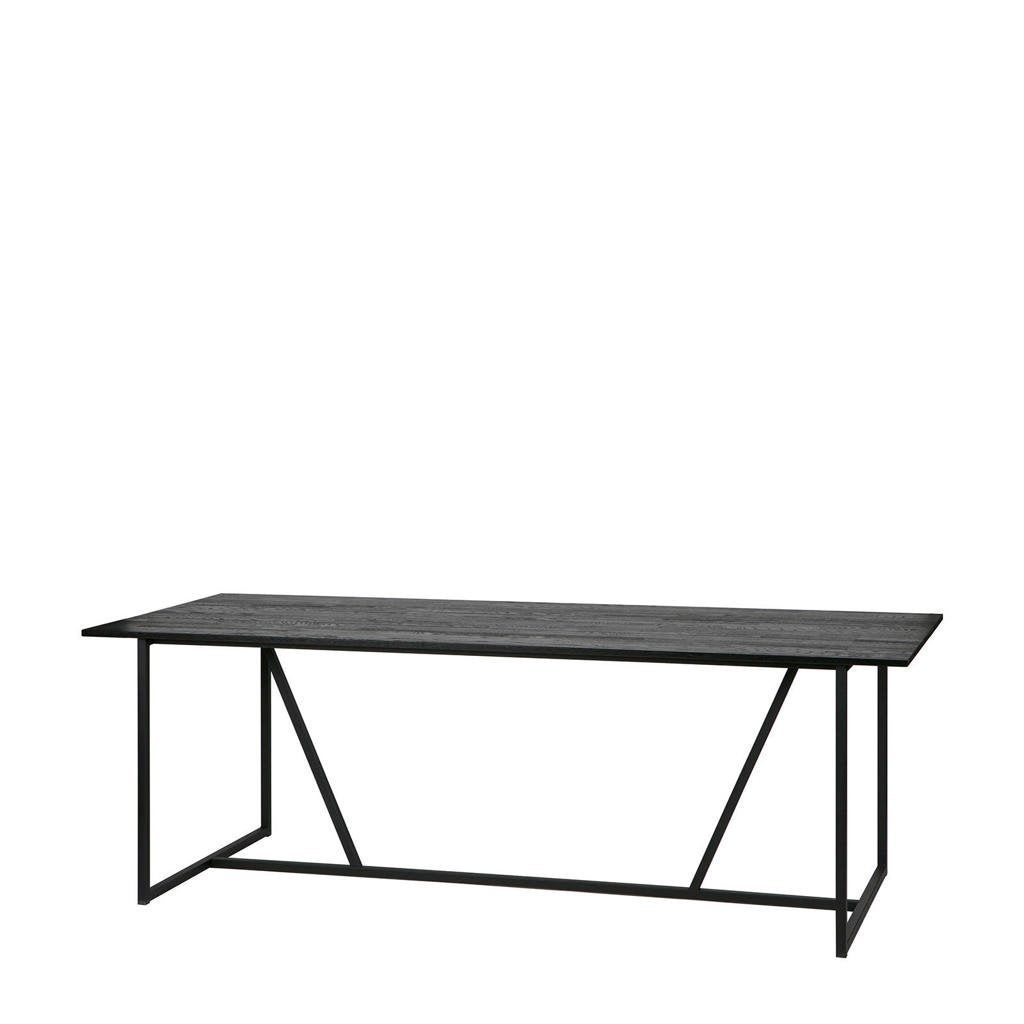 WOOOD Exclusive eettafel Silas *220 cm *Massief Essen, Vijf personen of meer, Rechthoekig, Nieuw, 200 cm of meer