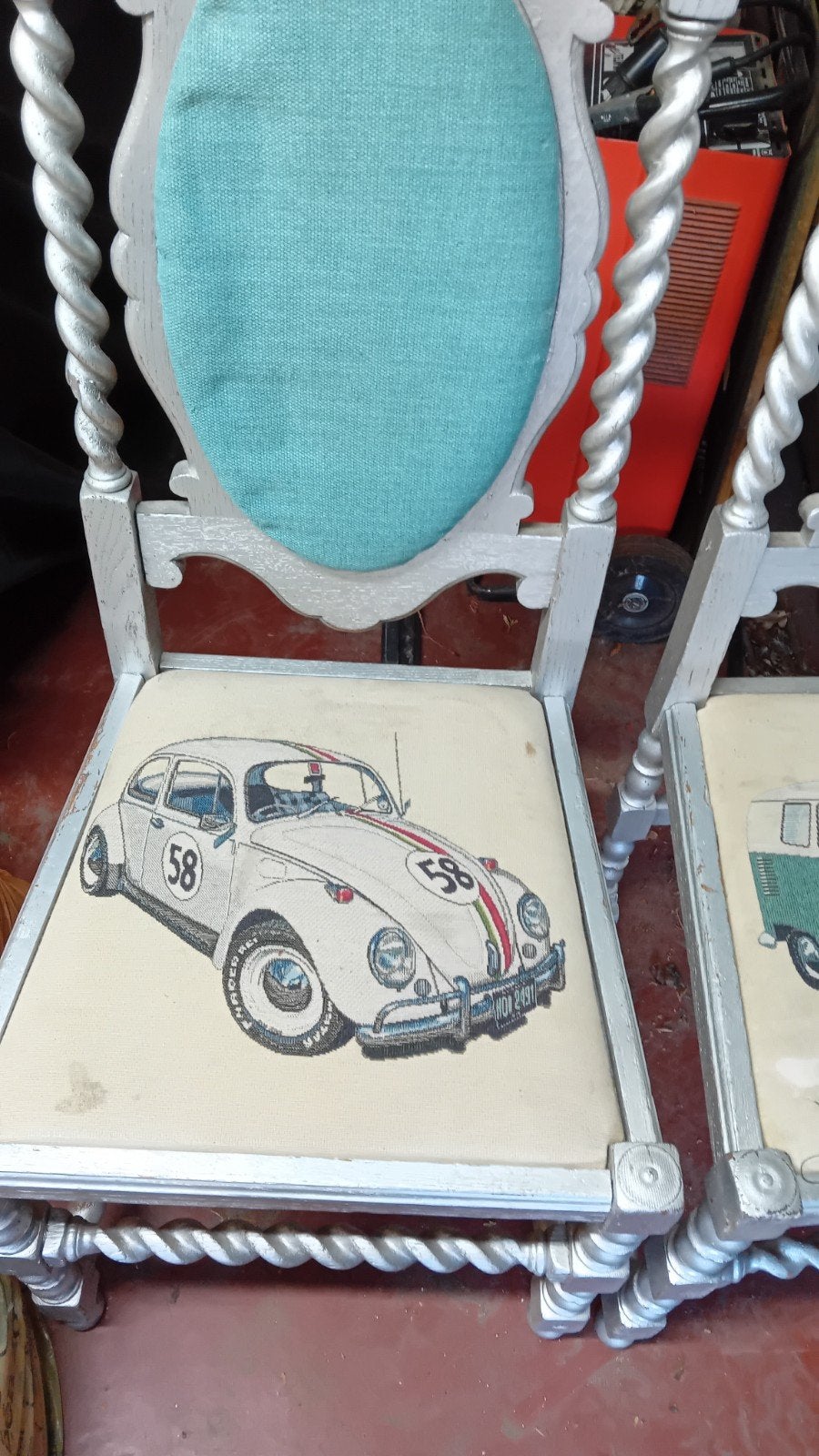 volkswagen kever stoelen, Ophalen, Rechthoekig, Minder dan 50 cm, 100 tot 150 cm