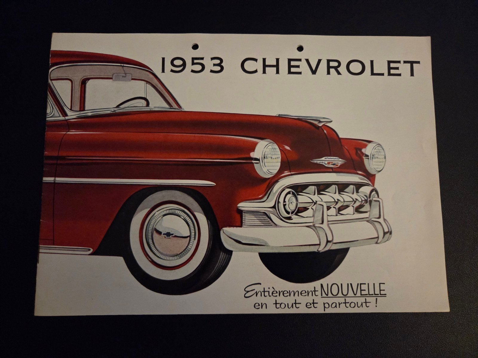 Brochure Chevrolet 1953, Ophalen of Verzenden, Zo goed als nieuw, Chevrolet