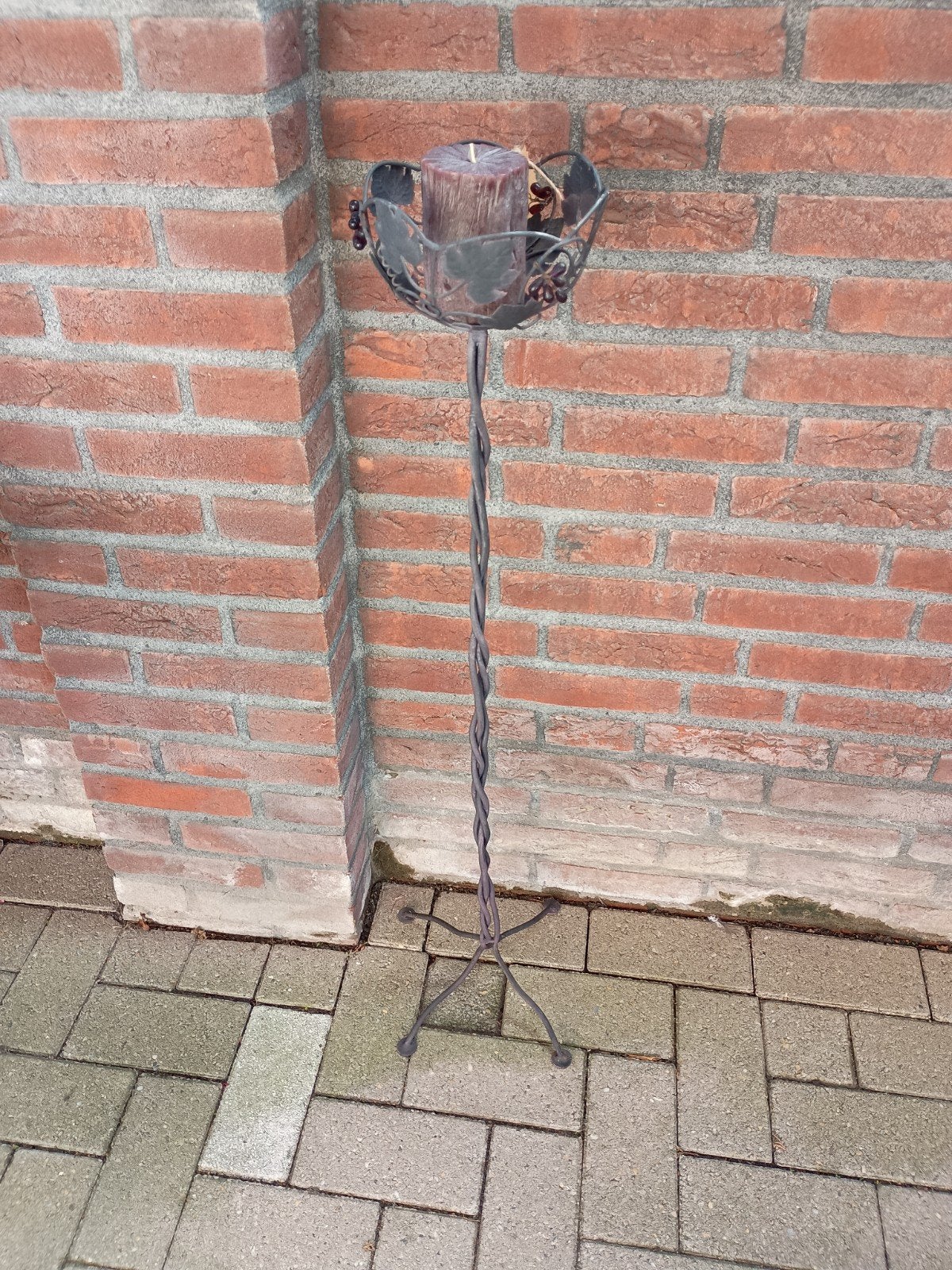 kaarsen standaard, Ophalen, Gebruikt
