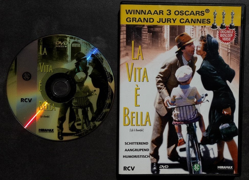 DVD - La Vita E Bella - Italiaanse Film, 1960 tot 1980, Alle leeftijden, Drama, Ophalen of Verzenden