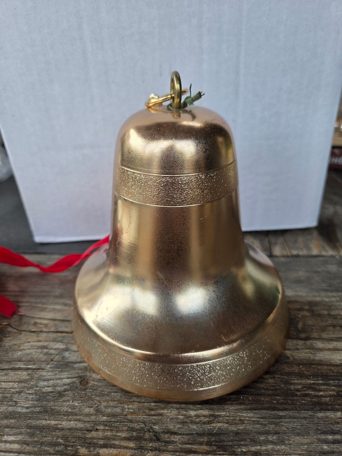 oude kerst muziekdoos bel, Ophalen of Verzenden