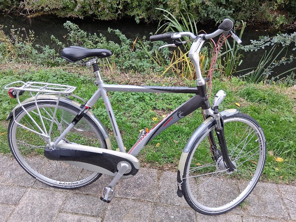 Batavus Crescendo Herenfiets 7 v, Fietsen en Brommers, Velgrem, Versnellingen, Zo goed als nieuw, 53 tot 57 cm