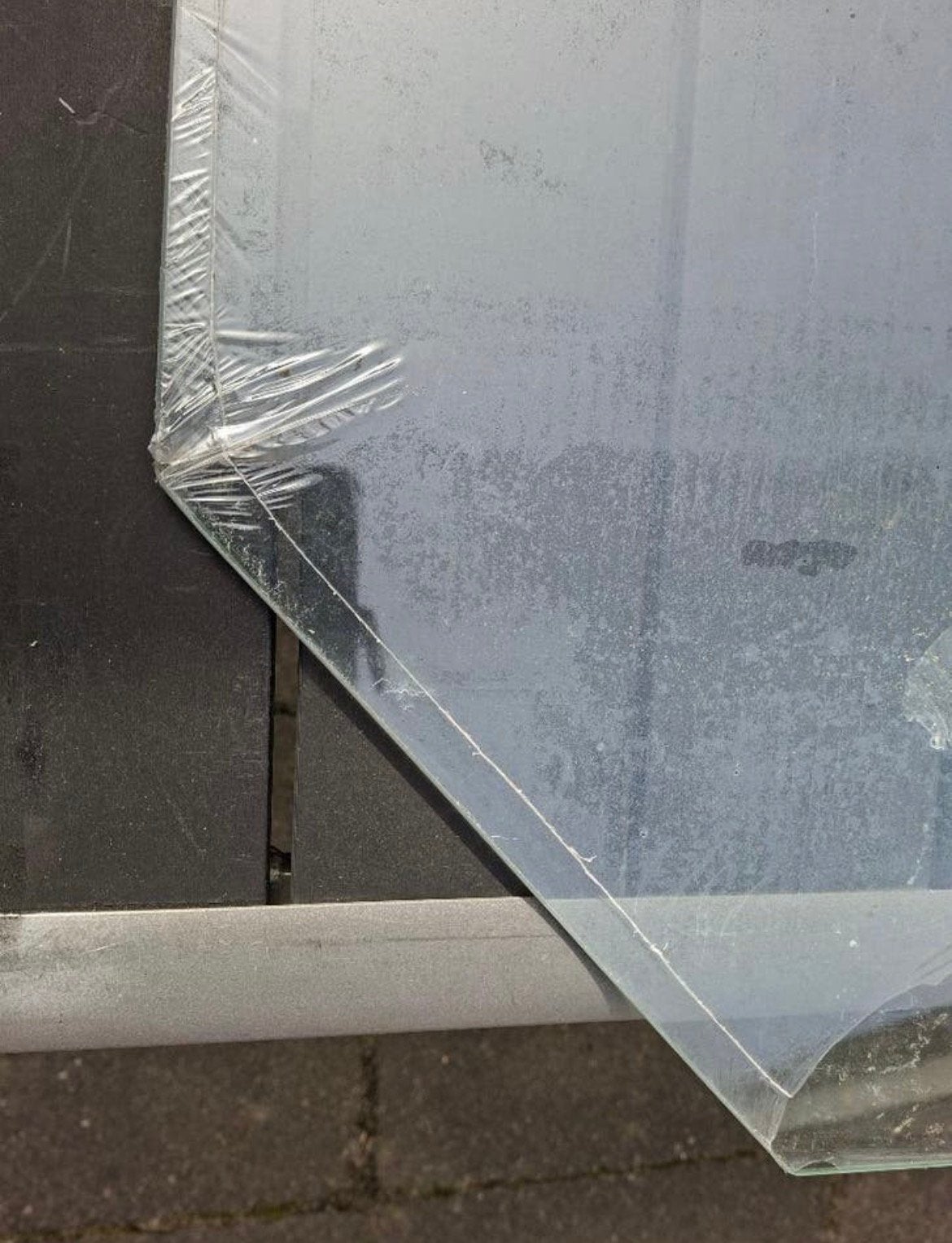 Glasplaat voor houtkachel, Ophalen of Verzenden, Zo goed als nieuw, Houthaard