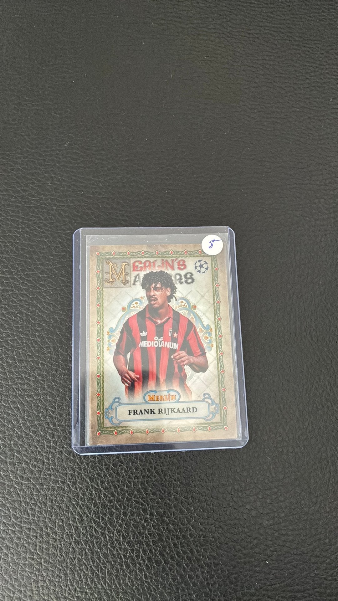 Topps frank rijkaard ac milan, Ophalen of Verzenden, Zo goed als nieuw, Plaatje