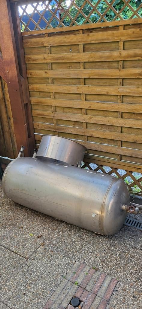 RVS ketel ideaal voor een zwembadkachel te maken, Ophalen, Nieuw