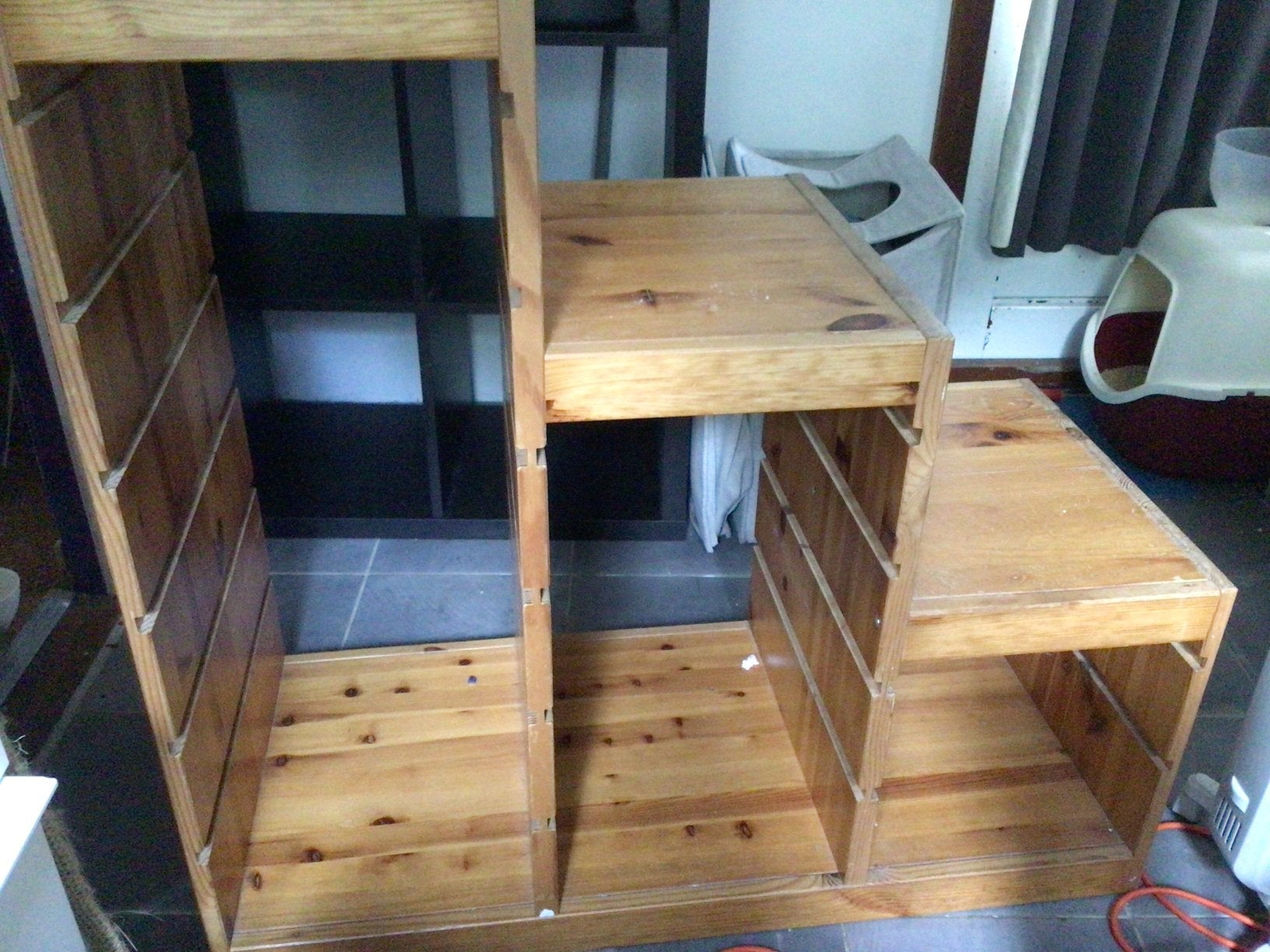 Trofast kast Ikea, Ophalen, Gebruikt, Kast, 75 tot 100 cm
