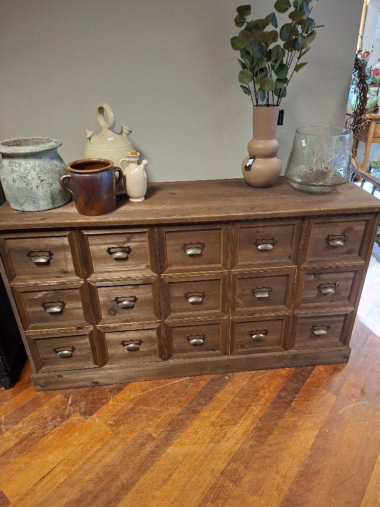 Leuke ladekast/apothekerskast 15 lades, Huis en Inrichting, Ophalen, 100 tot 150 cm, 5 laden of meer, Minder dan 100 cm