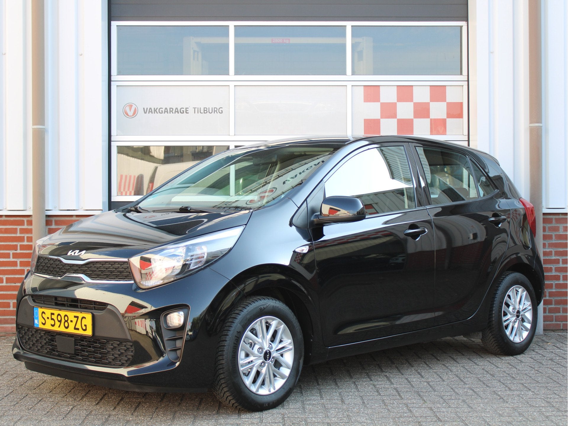 Kia Picanto 1.0 DPi DynamicLine /Cruise control/14'LM/Camera, Auto's, Kia, Bedrijf, Te koop, Picanto, ABS, Achteruitrijcamera