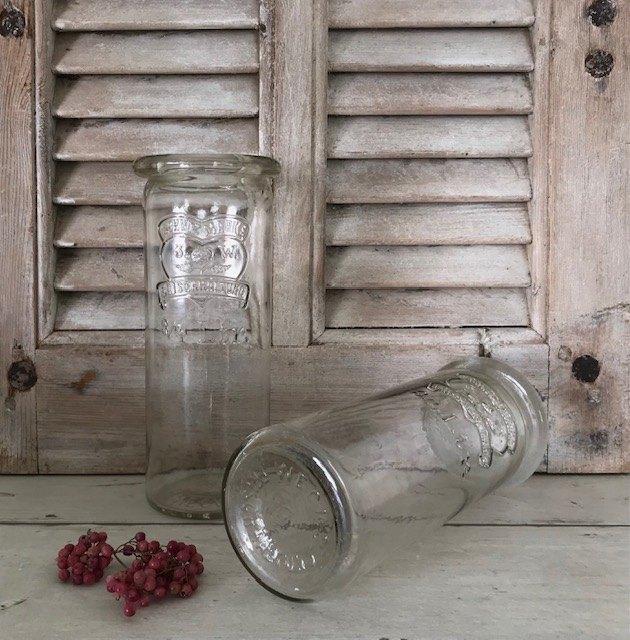 Duitse inmaakpot weckpot weckfles 3/4 liter 1920-1930, Overige typen, Ophalen of Verzenden, Zo goed als nieuw, Glas