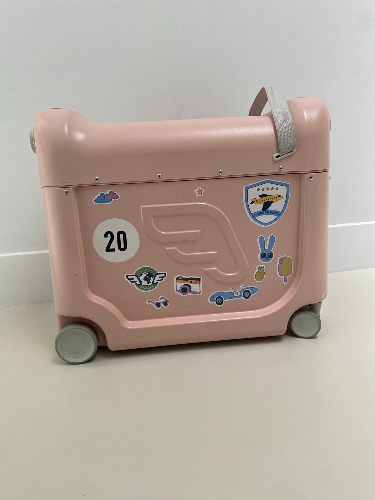 Stokke JetKids BedBox Roze - Handige Kinderkoffer, Ophalen of Verzenden, Gebruikt