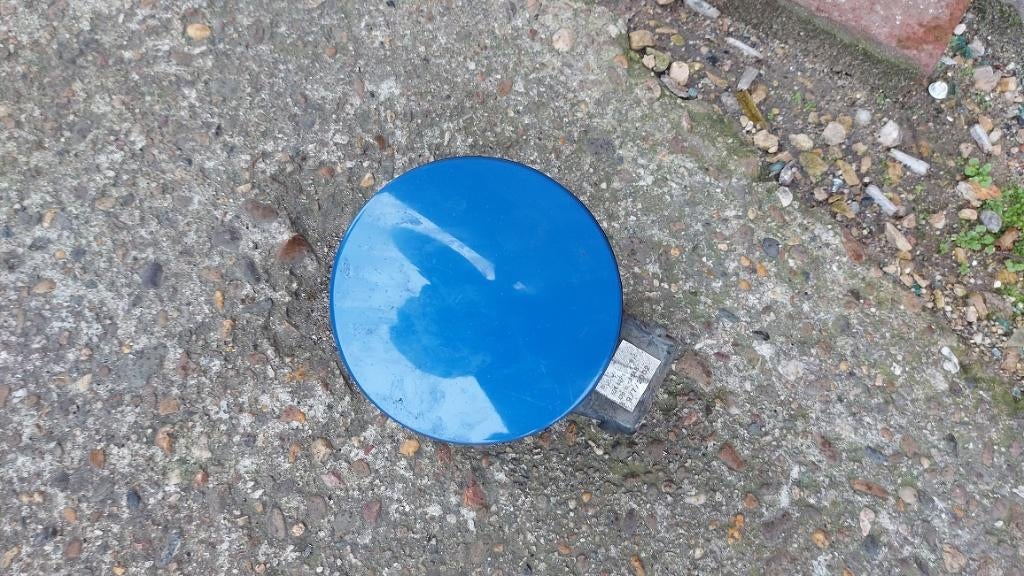 Blauw tankdop klepje VW Polo 2004, Ophalen of Verzenden