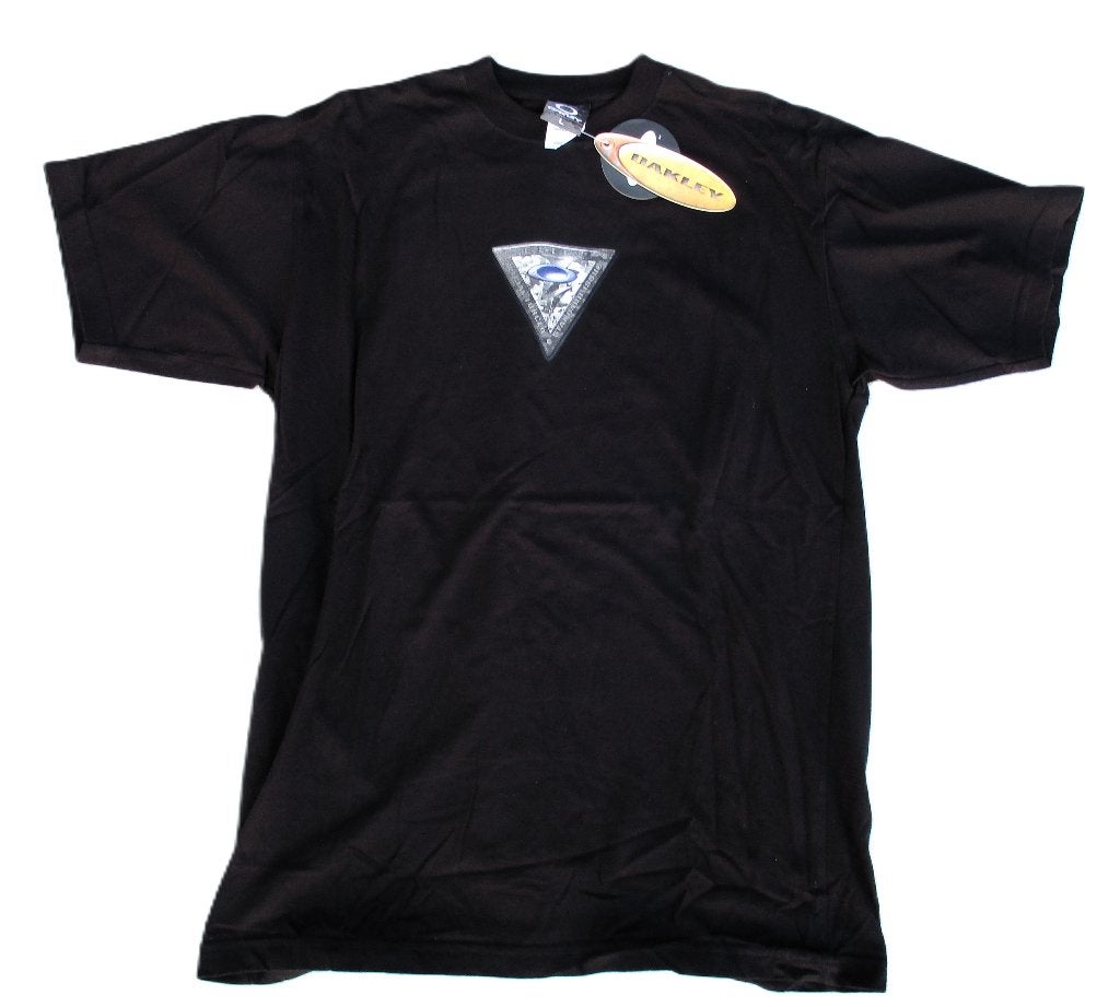 OAKLEY VINTAGE STANDARD ISSUE T-SHIRT BLACK LARGE, Maat 52/54 (L), Info@taurusvintage.nl, OAKLEY, Zwart