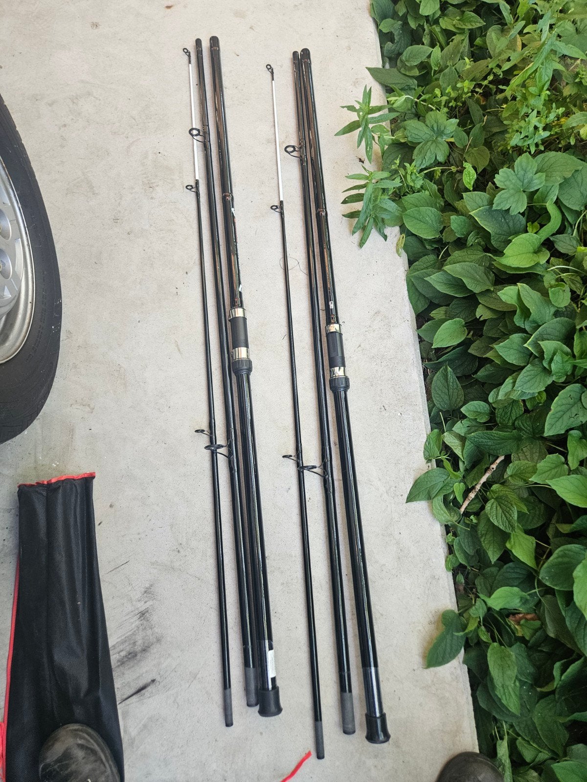 2x ultimate beachforce 4.20m 100-250gram, Ophalen of Verzenden, Werphengel
