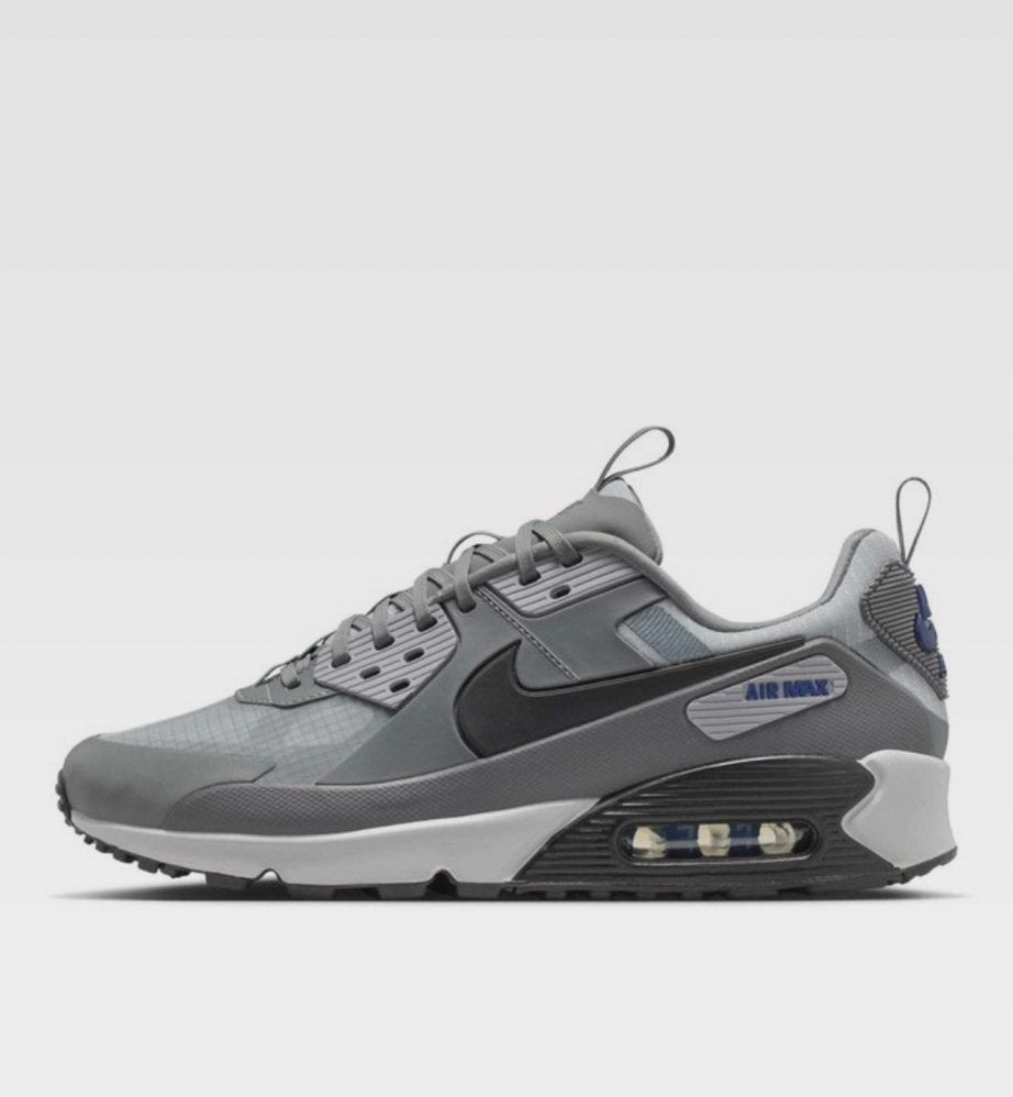 Nike Air Max 90 Drift ‘Cool Grey Royal Blue’ - maat 45, Product.Safety.ENEA@nike.com, Overige kleuren, Nieuw, Ophalen of Verzenden