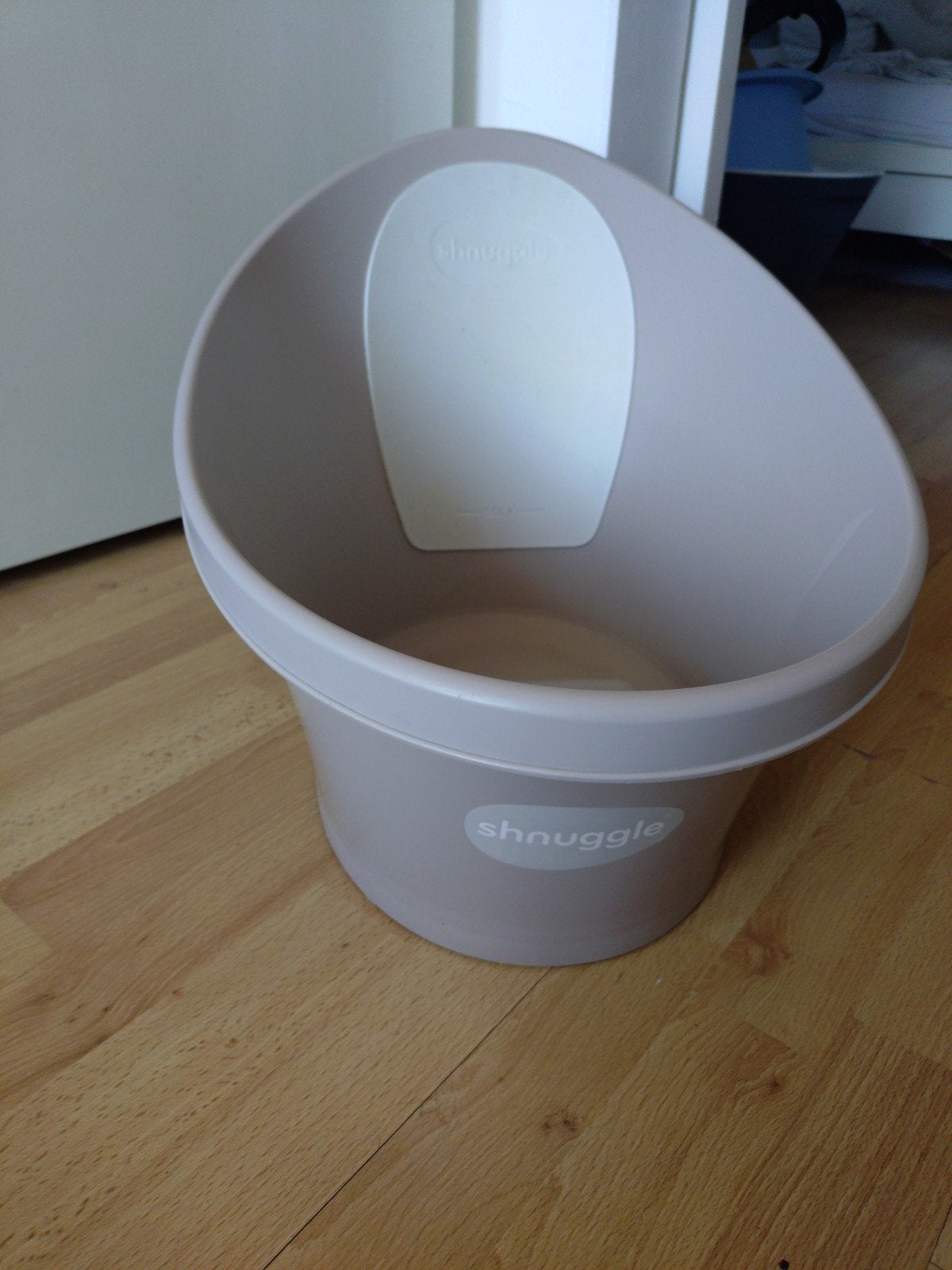 Shnuggle babybadje - Grijs, Zo goed als nieuw, Badje, Standaard, Ophalen