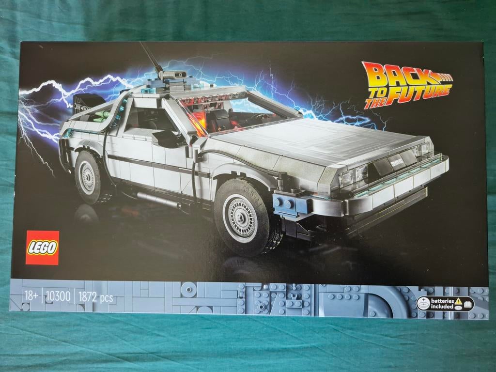 Nieuw en gesealde LEGO Back to the Future DeLorean (10300), Ophalen of Verzenden