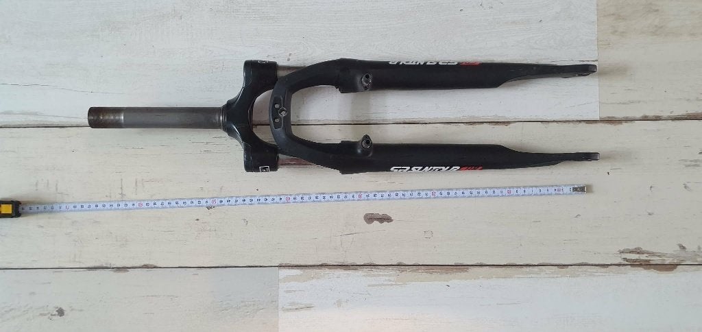 suntour voorvork, Fietsen en Brommers, Fietsonderdelen, Ophalen of Verzenden, Zo goed als nieuw, Voorvork, Aluminium