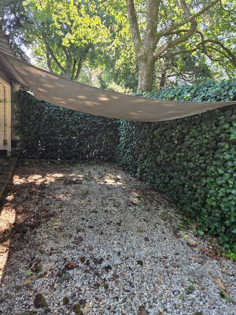 SCHADUWDOEK shadow comfort RECHTHOEK 3 x 4 meter / tarp, Ophalen of Verzenden, Gebruikt