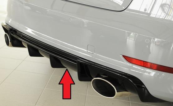 Rieger achterdiffusor Audi A3 (8V) 5-tür. (Limousine 8VS), Ophalen