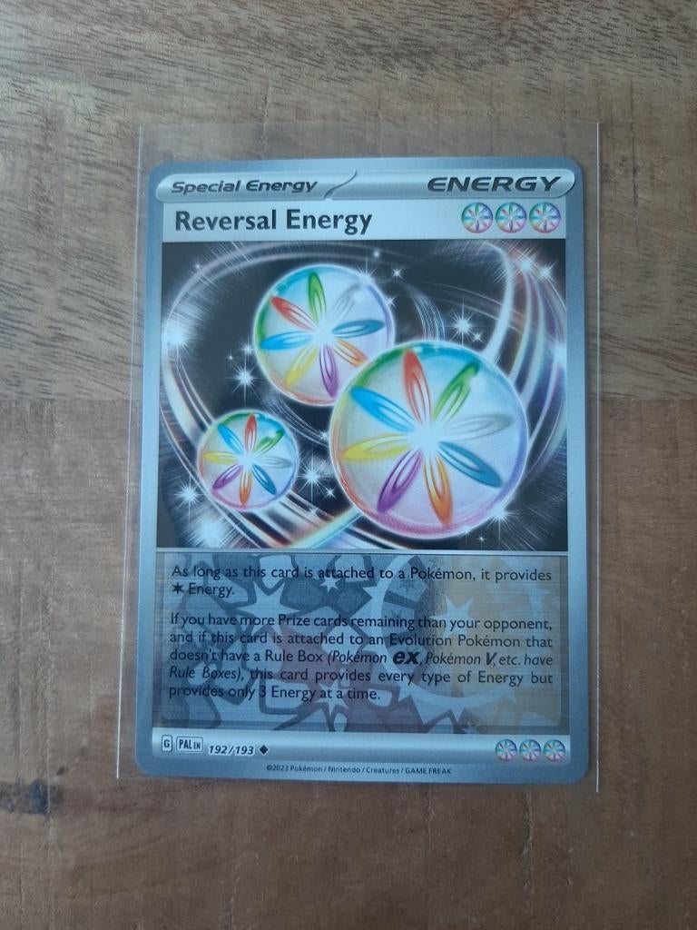 Reversal Energy #192, Reverse Holo, Pokemon Paldea Evolved, Ophalen of Verzenden, Nieuw, Losse kaart