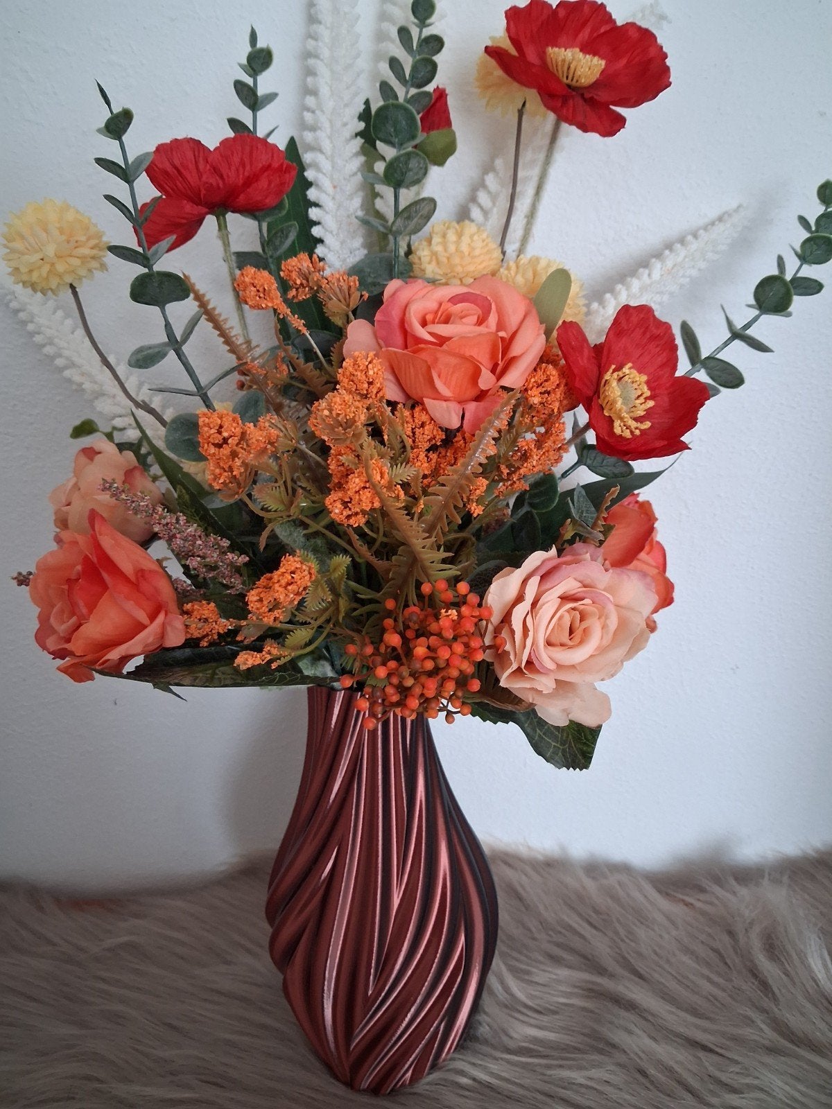 Boeket kunstbloemen, Ophalen of Verzenden, Nieuw, Boeket