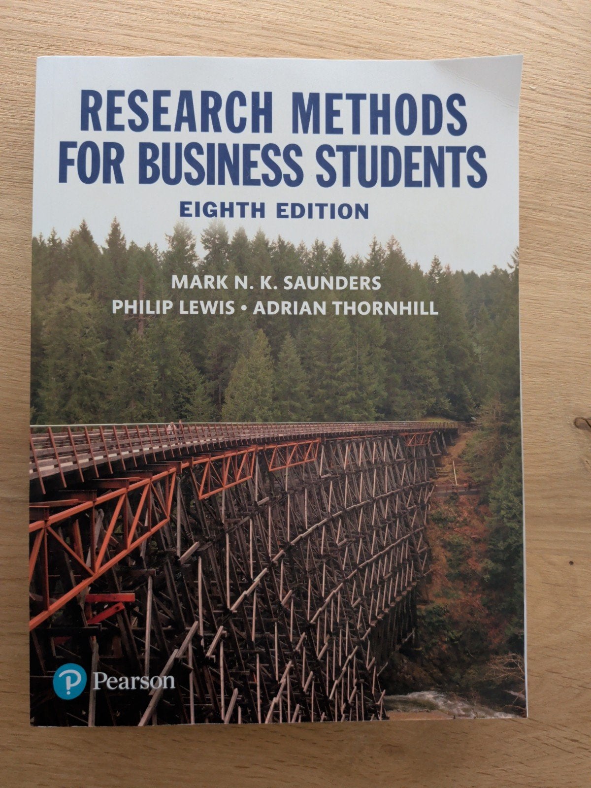 Research Methods for Business Students - 8th Edition, Zo goed als nieuw, Mark N. K. Saunders, Philip Lewis, Adrian Thornhill, Gamma