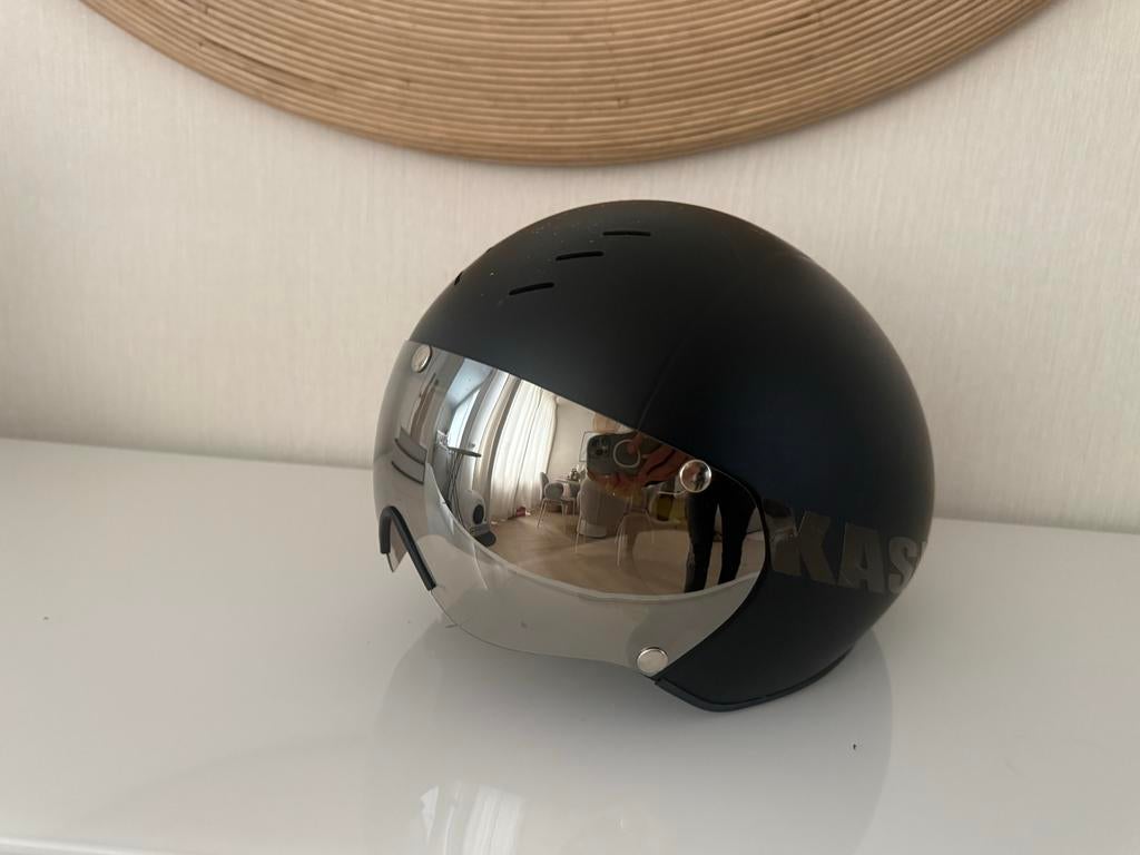 Kask tijdrithelm voor triatlons of tijdritten, Fietsen en Brommers, Ophalen of Verzenden, Zo goed als nieuw, M