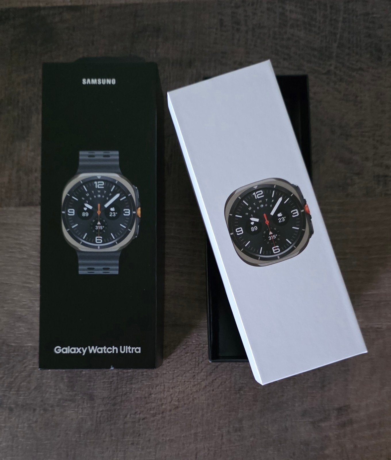Samsung Galaxy Watch Ultra LTE 47mm Titanium Zilver, Sieraden, Tassen en Uiterlijk, Smartwatches, Zo goed als nieuw, Android, Zilver