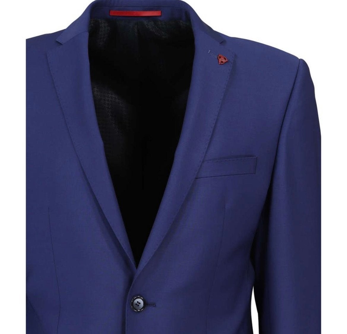 Roy Robson 3-delig pak met overhemd - Maat 42, Ophalen of Verzenden, Zo goed als nieuw, Overige maten, Blauw