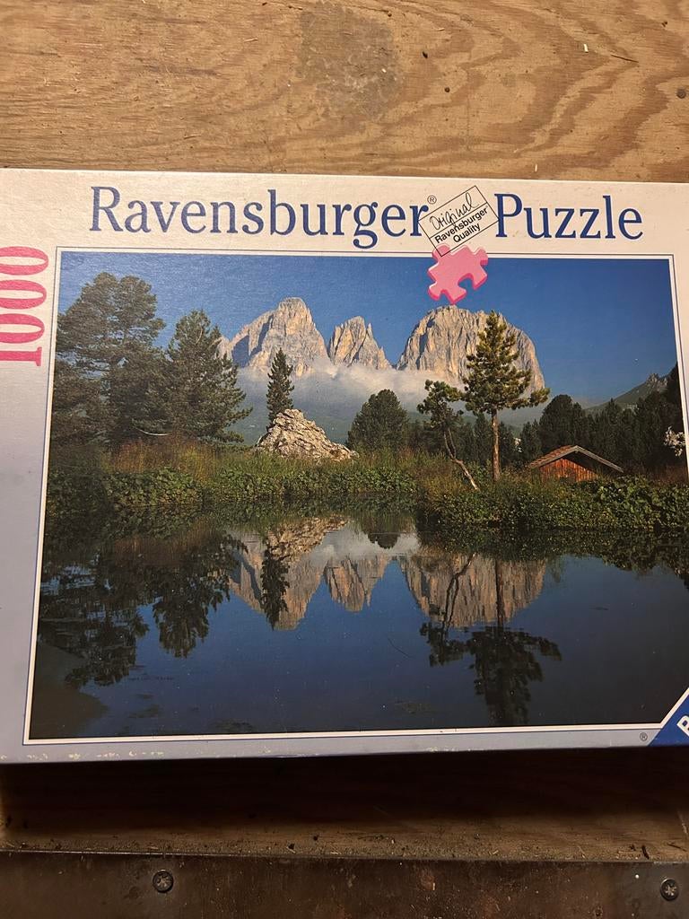 Ravensburger puzzel 1000 stukjes dolomieten, Ophalen of Verzenden, 500 t/m 1500 stukjes, Zo goed als nieuw