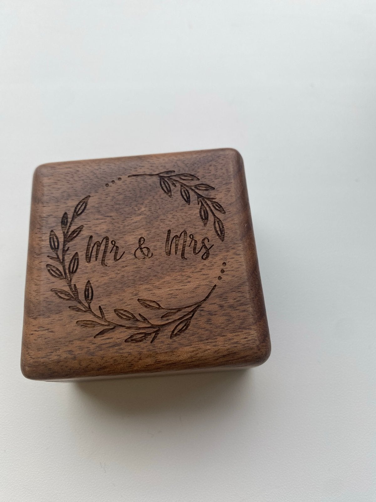 Ringdoosje en kaartenbox voor bruiloft, Ophalen of Verzenden, Zo goed als nieuw, Feestartikel, Geboorte of Huwelijk