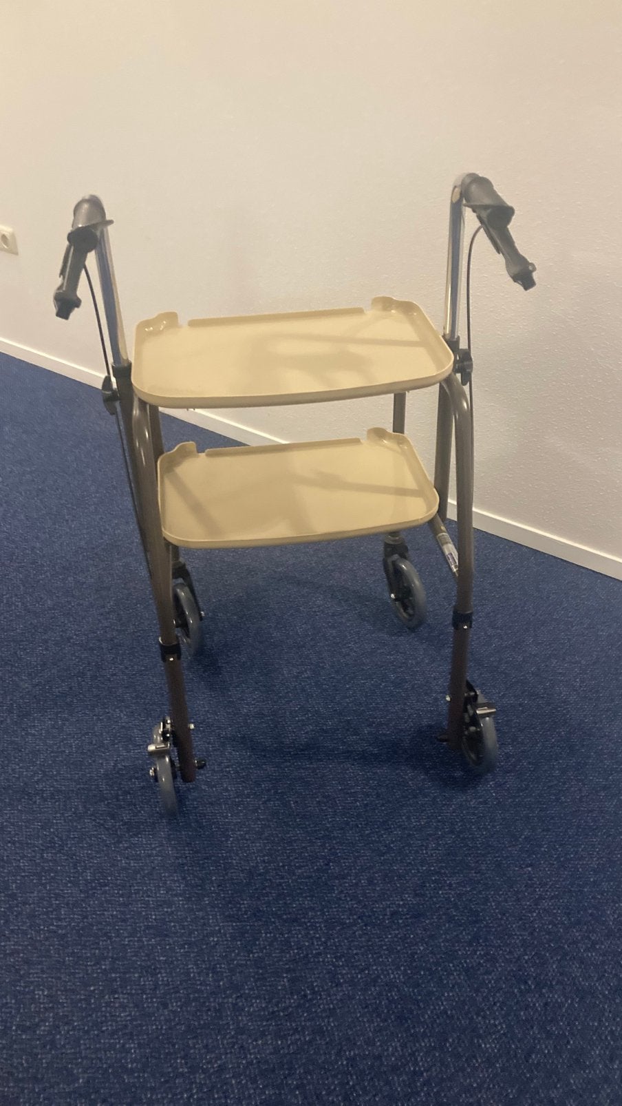 Trolley serveerwagen met handrem, Ophalen, Nieuw