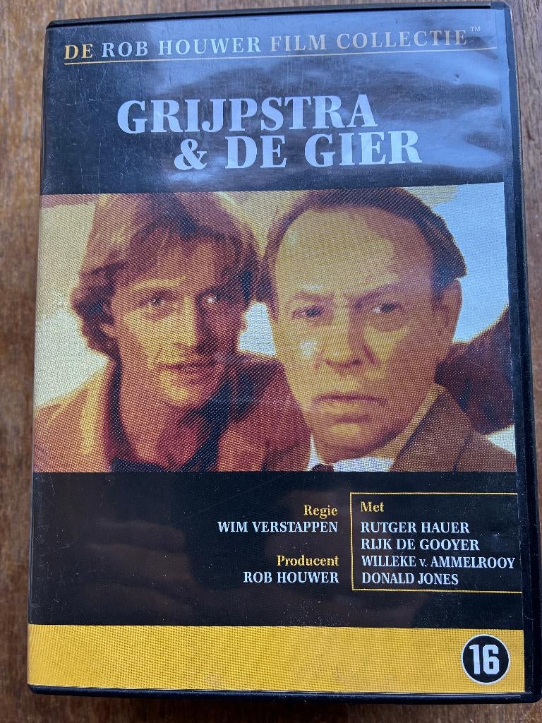 Grijpstra & de Gier DVD (Rob Houwer collectie), Vanaf 16 jaar, Ophalen of Verzenden, Zo goed als nieuw, Actie en Avontuur