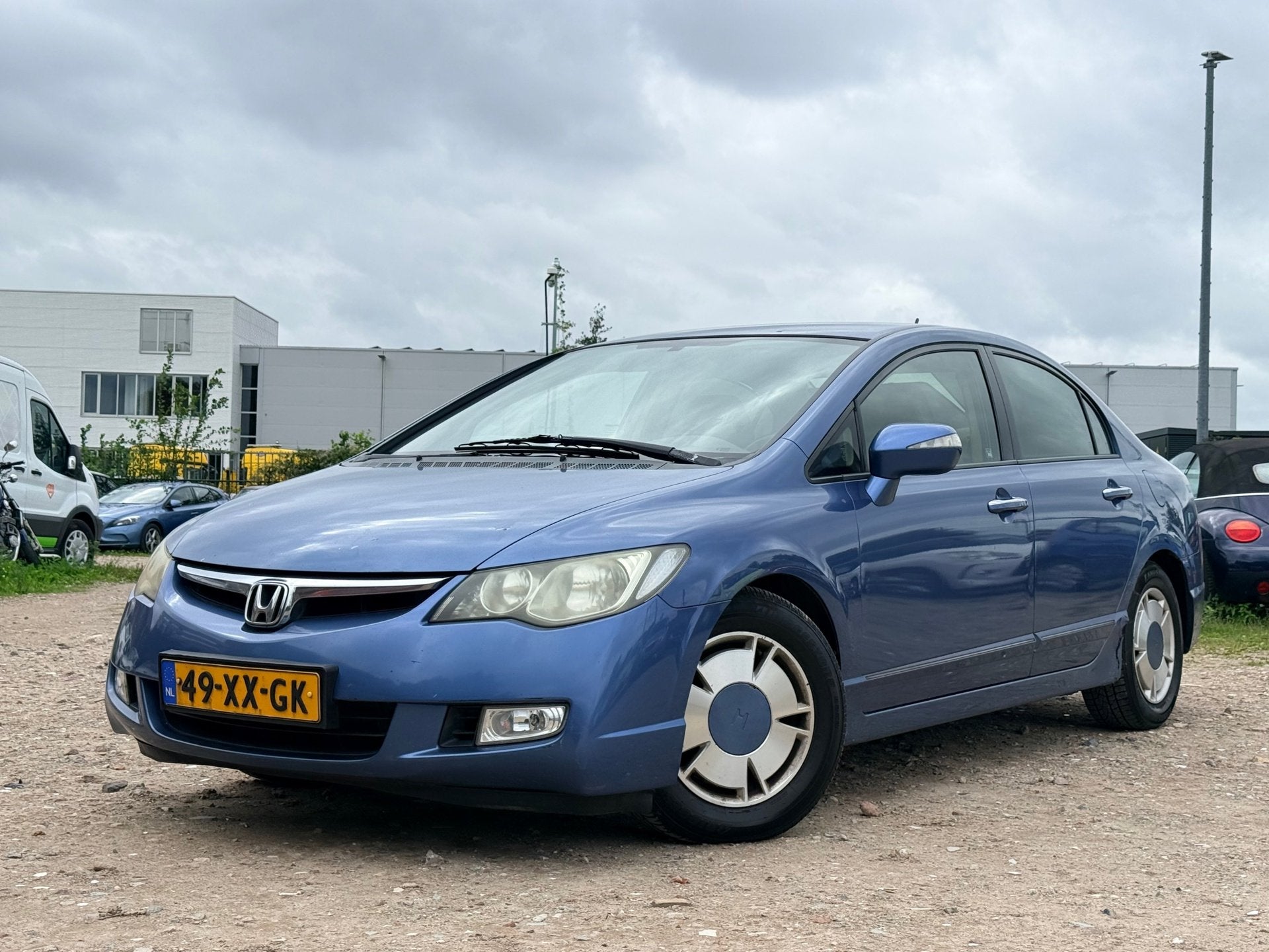 Honda Civic 1.3 Hybrid/ AUTOMAAT/ MOTOR TOPSTAAT, Auto's, Blauw, Origineel Nederlands, Bedrijf, Hybride Elektrisch/Benzine