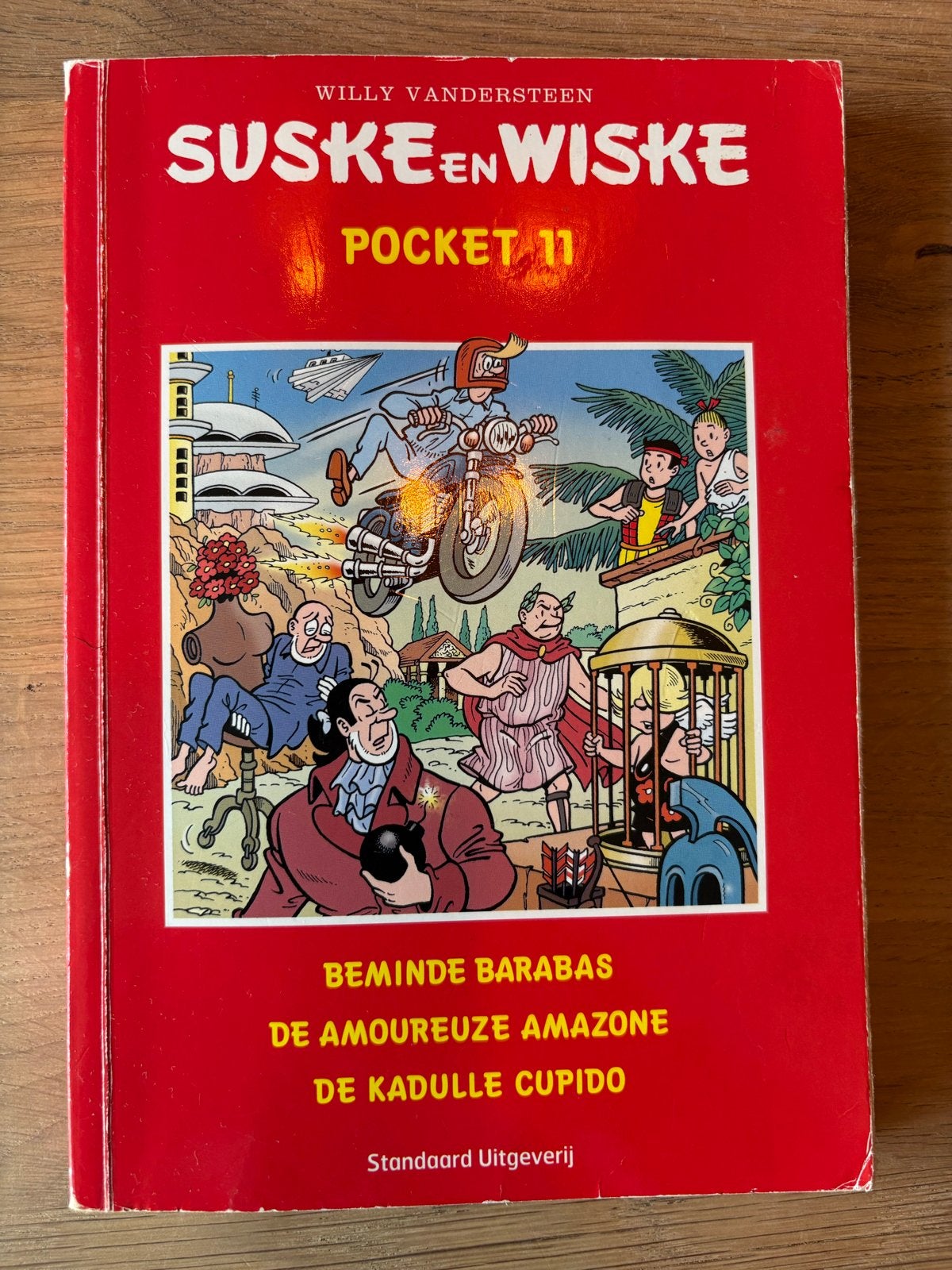 Suske en Wiske Pocket 11 - 2009 Druk, Eén stripboek, Ophalen of Verzenden, Gelezen