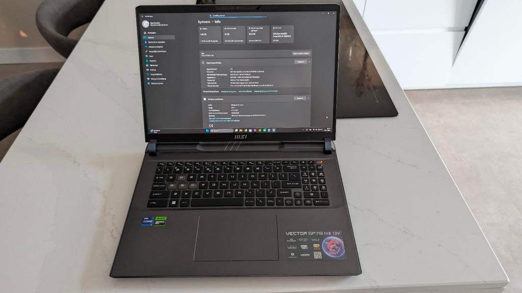 MSI Gaming Laptop 32GB ram - I9 - RTX 4090 - 17.3 inch, Computers en Software, Windows Laptops, Zo goed als nieuw, 17 inch of meer