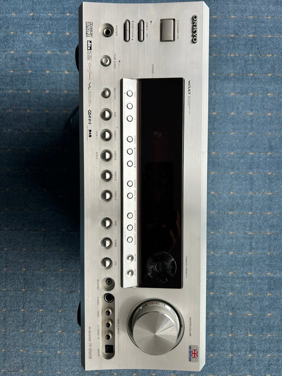 Onkyo TX-SR606 AV Receiver - 7.1 Surround Sound, Ophalen, Gebruikt, 120 watt of meer, Onkyo